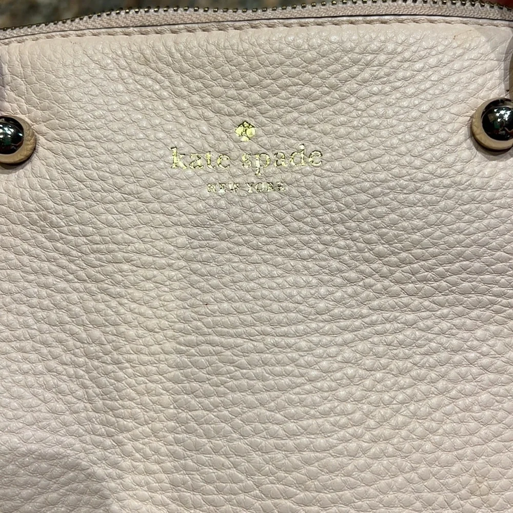 Kate Spade Montgomery Street Leather Baby Pink Satchel Bag